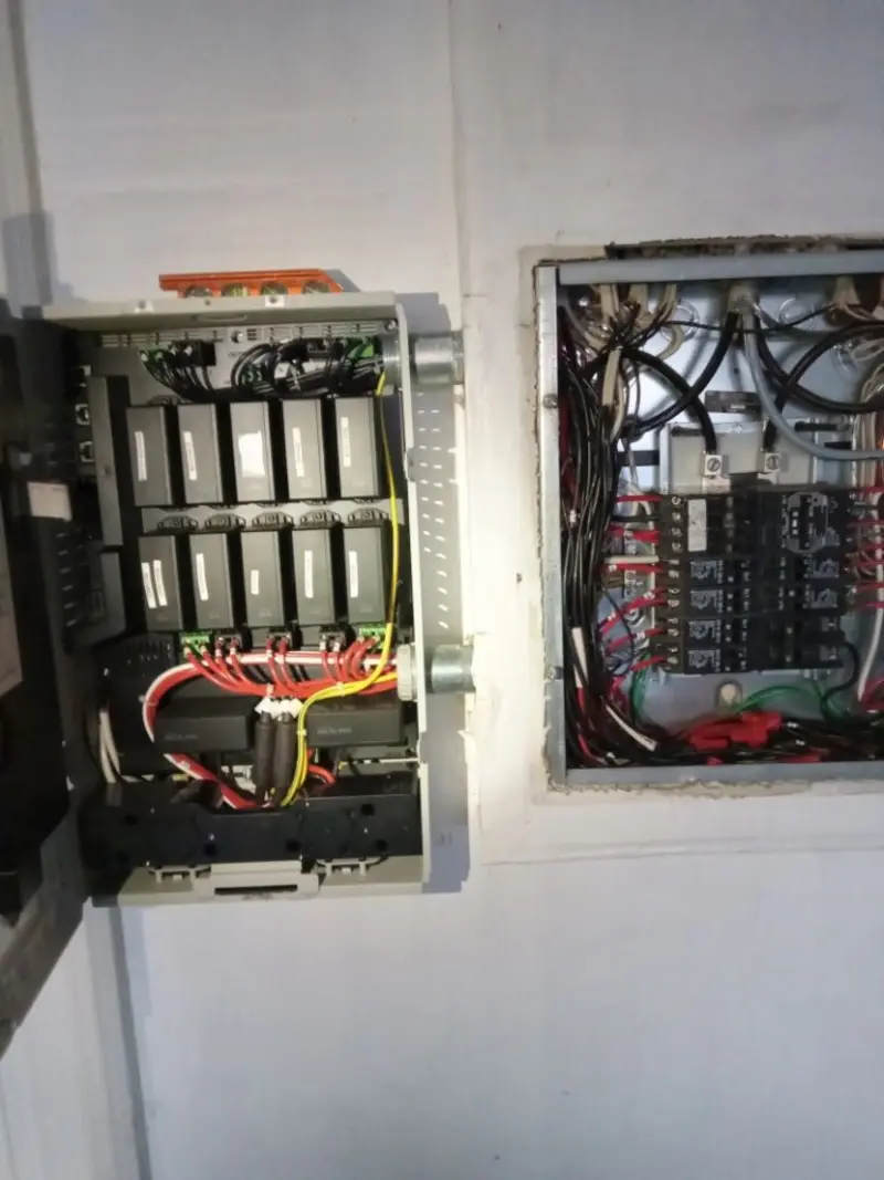 Electrical panel upgrade completed for Commercial Electrician Services in Weirton